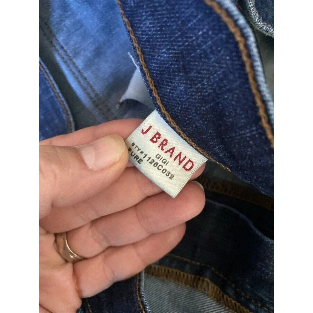 J Brand Gigi Crop Jeans Pure Wash 28